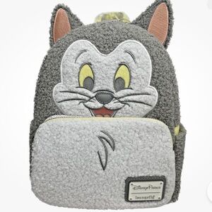 Loungfly Disney parks  Figaro Fuzzy mini Backpack New!